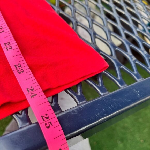 Vintage Mens Red John Baron Not Playing With A Full Duck Comic Art T Shirt Large - Picture 8 of 10